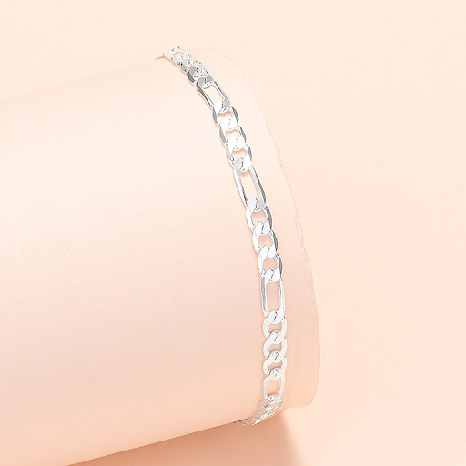 Title 10, Womens Fashion Silver Plated Geometric Bracele...