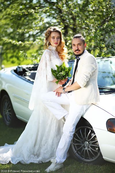 Photographe de mariage Razina Rakhmangulova (razina). Photo du 25 juillet 2018