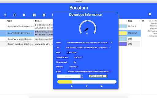 Boostum download manager