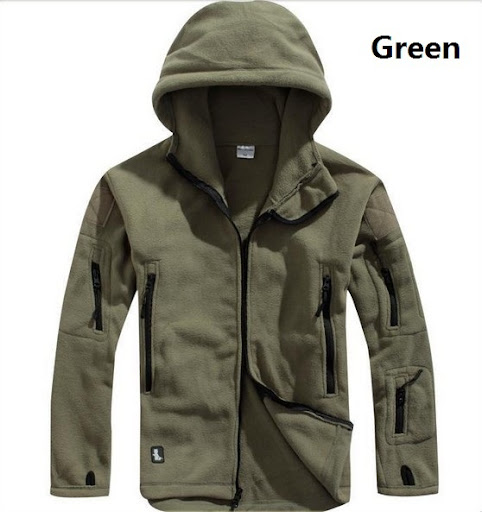 Title 3, Military Tactical Jacket for Men Warm Hooded Hi...