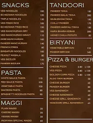 Indiyana Restaurant menu 1