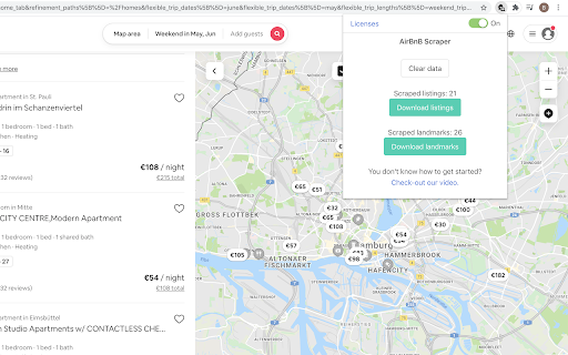 AirBnB Scraper