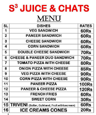 S3 Juice And Chats menu 2