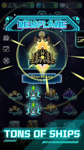 Code Triche Space Raid —— Space Shooting War APK MOD (Astuce) 5