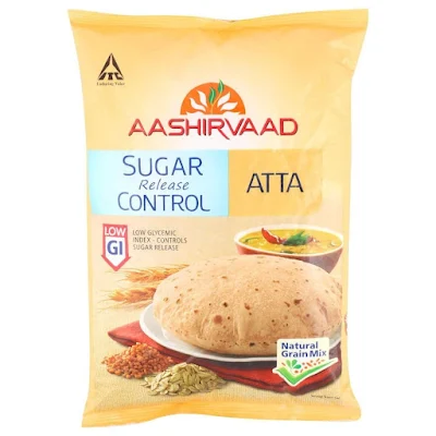 Aashirvaad Sugar Release Cntrl Atta 1 Kg