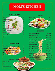 Mom's Kitchen menu 1