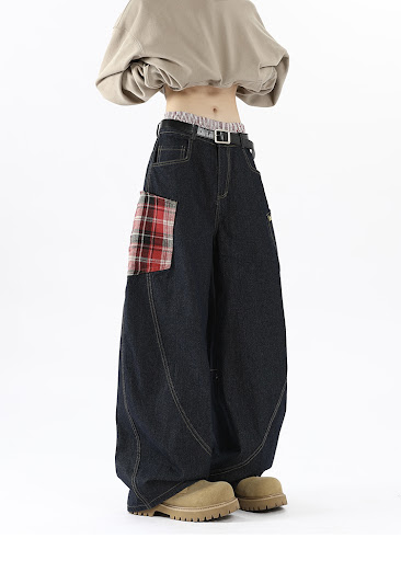 Title 8, Jean cargo homme design rétro, grandes poches, ...