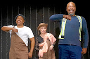 Josias Dos Moleele, Marietjie Bothma and Sello Sebotsane in 'Call Us Crazy'