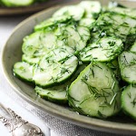 German Cucumber Salad was pinched from <a href="http://www.mariaushakova.com/2015/09/german-cucumber-salad/" target="_blank">www.mariaushakova.com.</a>