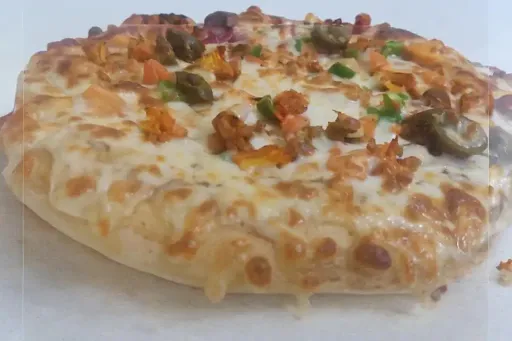 Cheesy Mac Non Veg Pizza