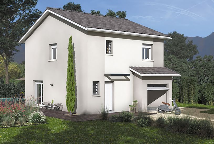  Vente Terrain + Maison - Terrain : 477m² - Maison : 100m² à Marcellaz-Albanais (74150) 