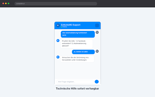 EchtJetztKI Support screenshot 3