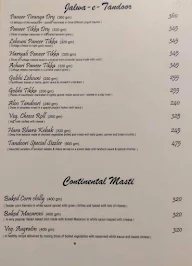 Saffron Restaurant menu 8