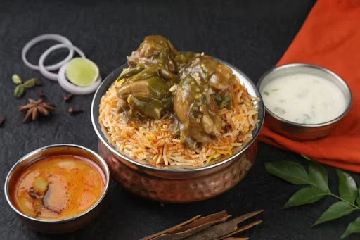 Andhra Style Special Chicken Biryani