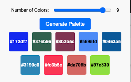 Color Palette Generator