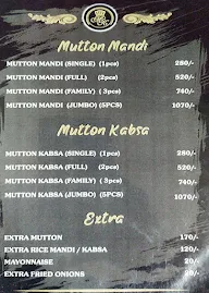 Mandi King menu 6