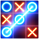 Tic Tac Toe glow  icon