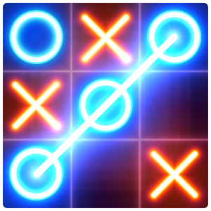 Tic Tac Toe glow - Free Puzzle Game 3.0