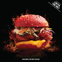 Red Devil Burger - for limited time only