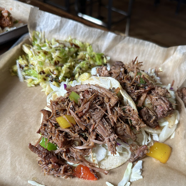 Brisket tacos