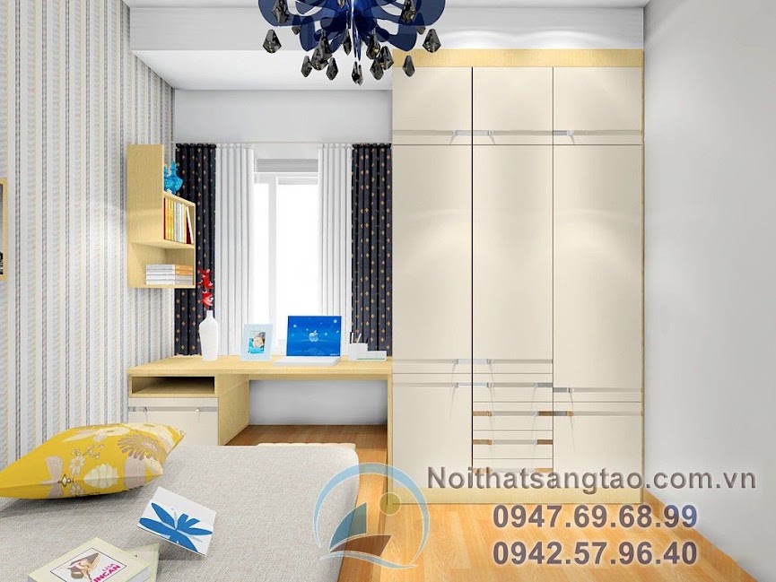 Thiết kế phòng ngủ nhỏ 10m2