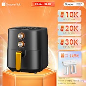 Nồi Chiên Không Dầu Gaabor Ga - M6A Dung Tích 6 Lít Công Suất Mạnh 1700W - Hàng Chính Hãng