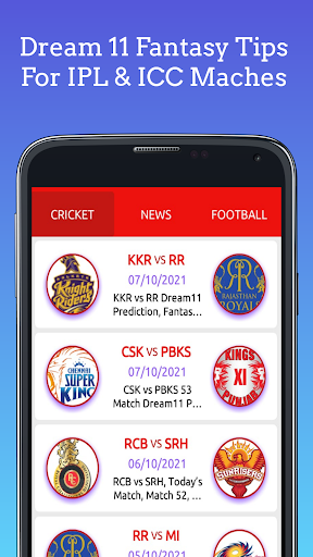 Screenshot CricGuru: Team Prediction App