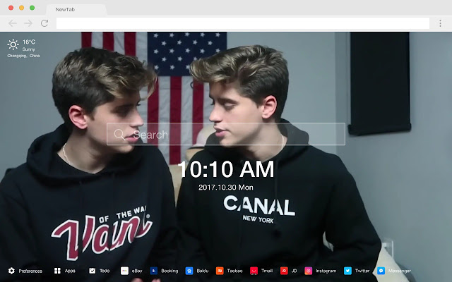 Martinez Twins New Tabs HD Wallpapers Themes