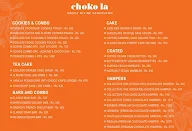 Choko La menu 1