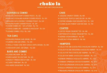 Choko La menu 