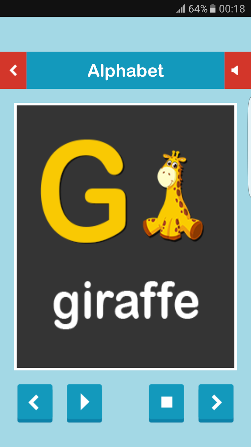 ABC for kids – learn Alphabet Screen 1