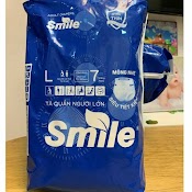 Tã Bỉm Quần Smile Size: M8/L7 Từ 40 - 75Kg Dành Cho Người Già Và Phụ Nữ Sau Sinh , Siêu Thấm Hút Kháng Khuẩn