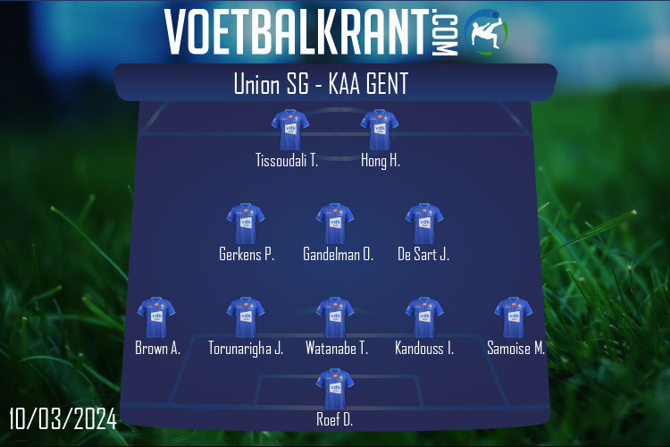 KAA Gent (Union SG - KAA Gent)