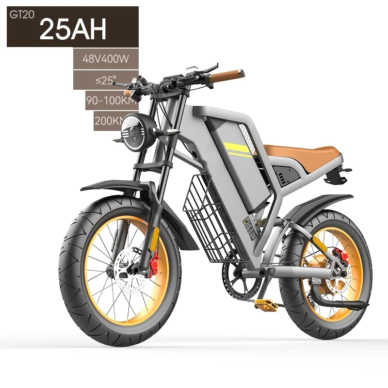 Title 6, Nieuwe Elektrische Fiets met 20 inch Brede Band...