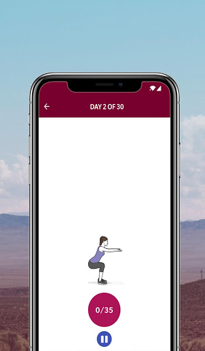 Screenshot 30 Days Squat Challenge