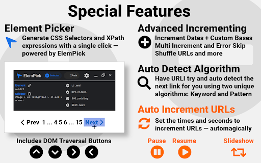 URL Incrementer - A Next Page Incrementer Preview 4