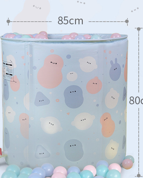 Children's indoor bathtub, a safe and convenient solution for bath time at home, perfect for babies and toddlers, easy t