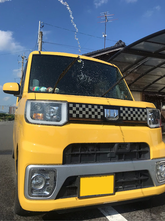 ウェイクのこだわり車外パーツ・手洗い洗車・ウェイクに関するカスタム事例の投稿画像2枚目