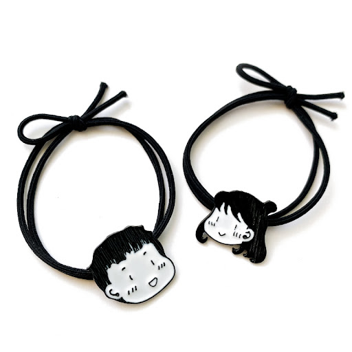 Title 2, Boys and Girls Hair Ties, perfect for ponytails...