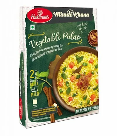 Haldirams Haldiram'S Minute Khana Vegetable Pulao - 200 gm