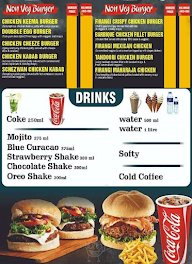 Firangi Burgers menu 2