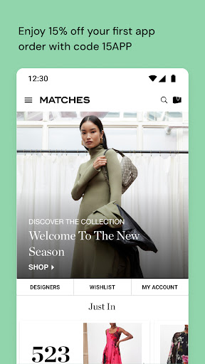 Screenshot MATCHES: Luxury Fashion