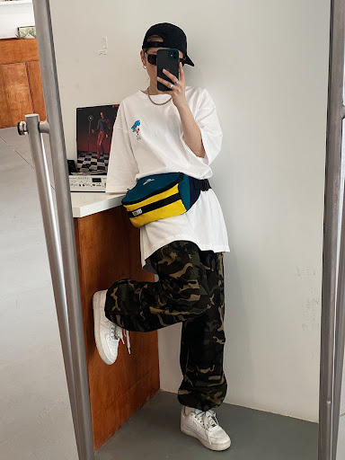 Title 12, Womens Camouflage Workwear Loose Straight Leg ...