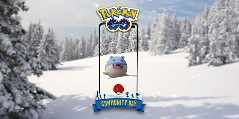 Spheal Community Day Key Art