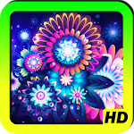 Neon Flowers Wallpapers Apk