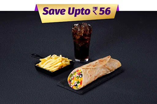 Non-Veg Signature Wrap, Side & Beverage Meal At 299