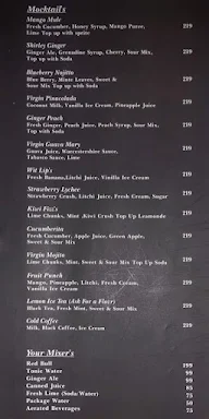 Drink N Dine menu 5