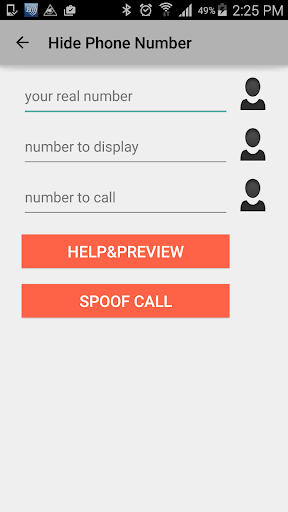 Fake Number Spoof Call