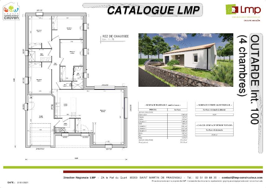 Vente maison neuve 6 pièces 100 m² à Noirmoutier-en-l'Ile (85330), 1 890 000 €