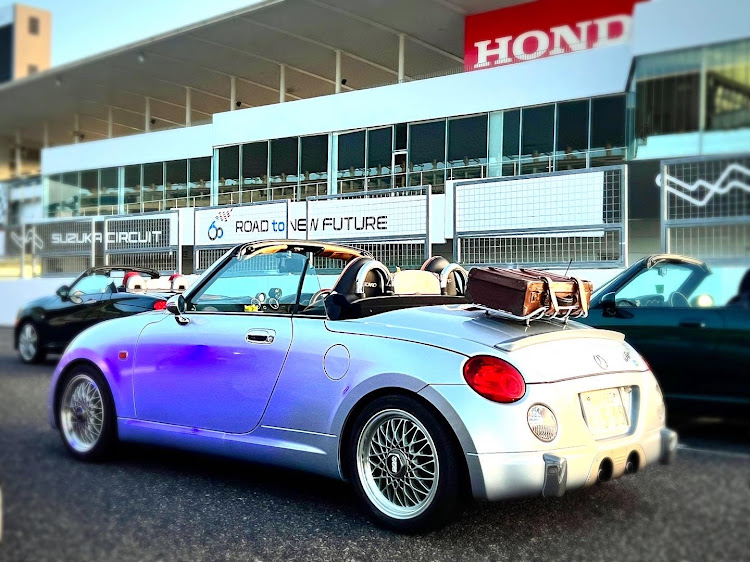 コペンの鈴鹿サーキットパレードラン・鈴鹿サーキット・クラシックコペン・オフ会・秋の全国交通安全運動に関するカスタム事例の投稿画像3枚目